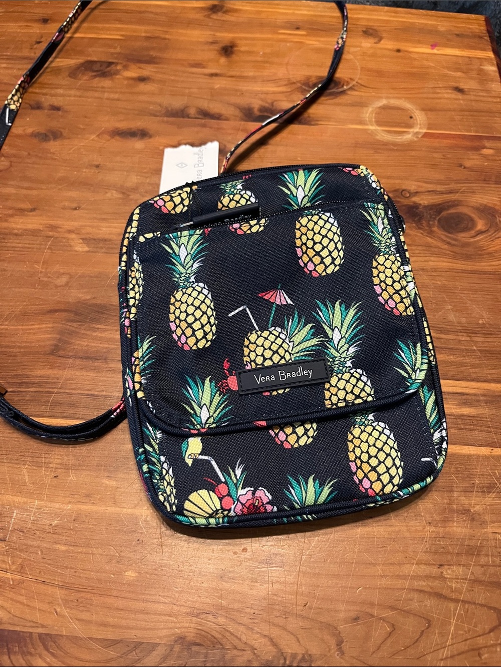 Vera Bradley Lighten Up Mini Hipster purse in Toucan Party